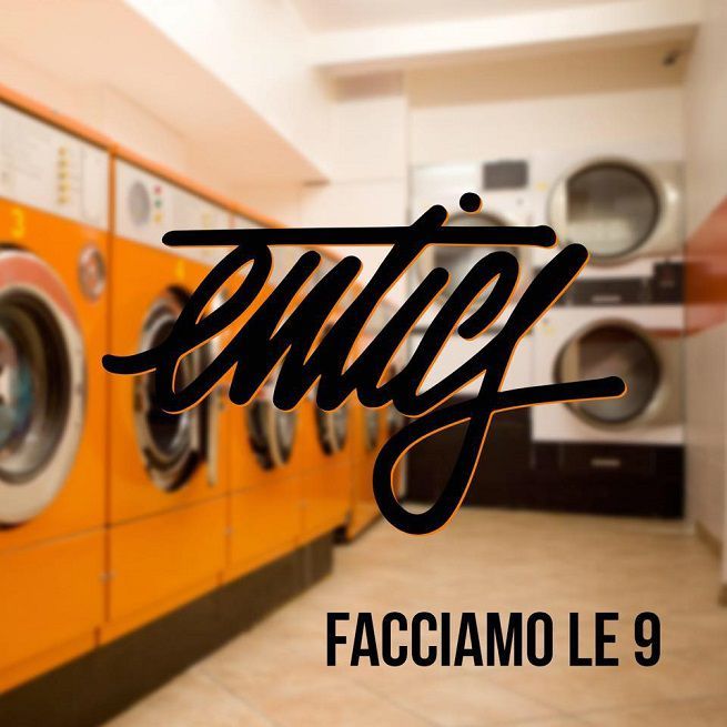 Album cover art for "Facciamo le 9" by Entics