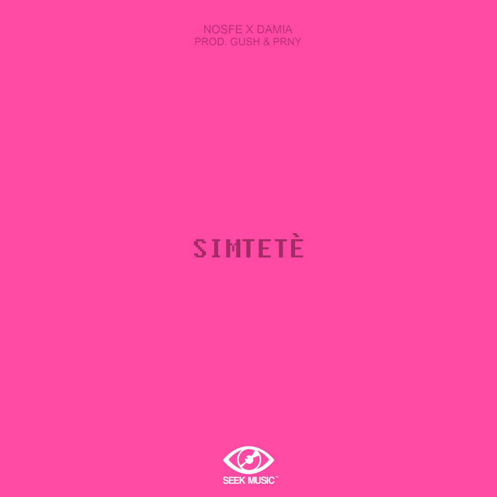 Album cover art for "Simtetè" by NOSFE & Damia