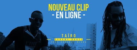 Album cover art for "Paname danse" by Taïro & Caporal Nigga