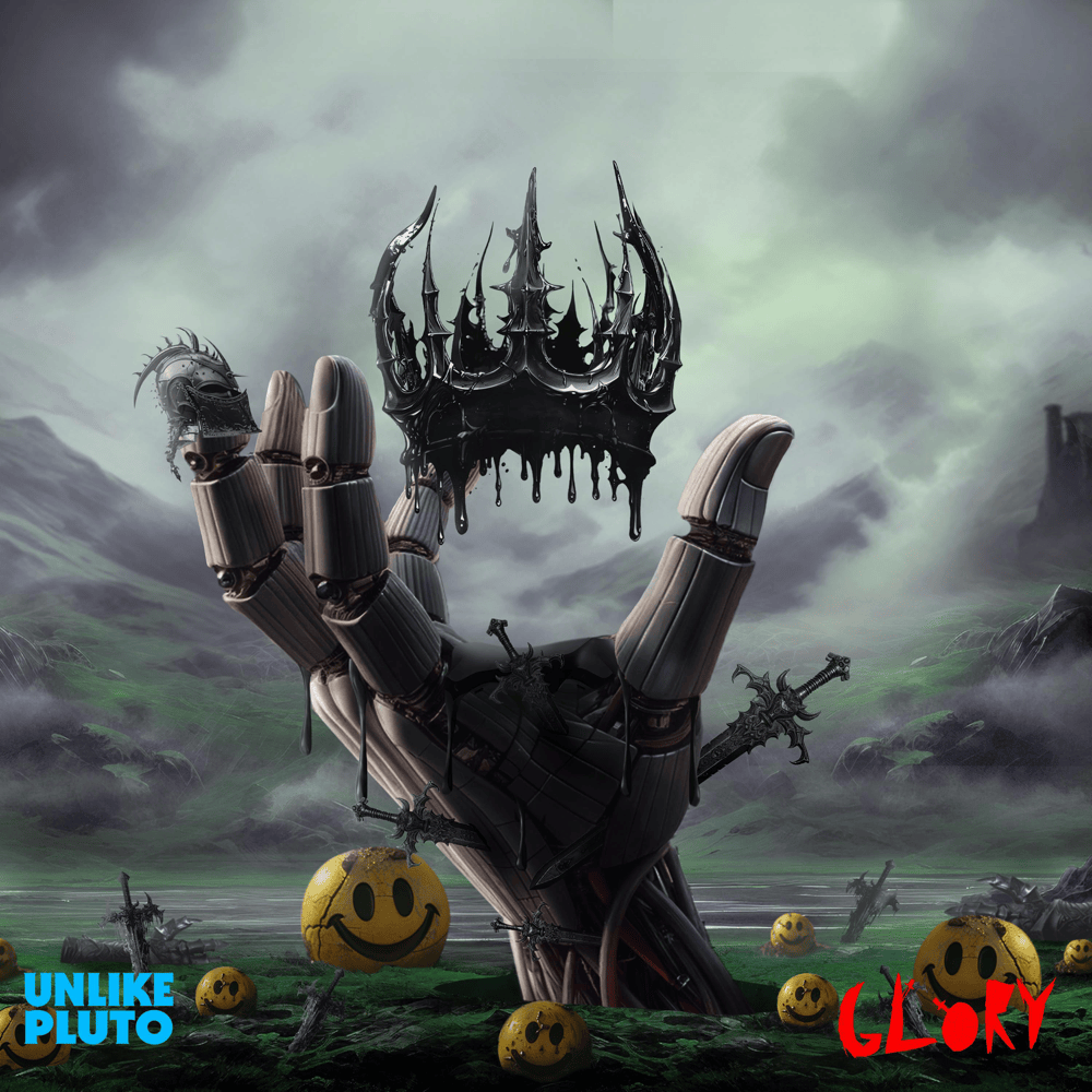 Album cover art for "Glory" by Unlike Pluto