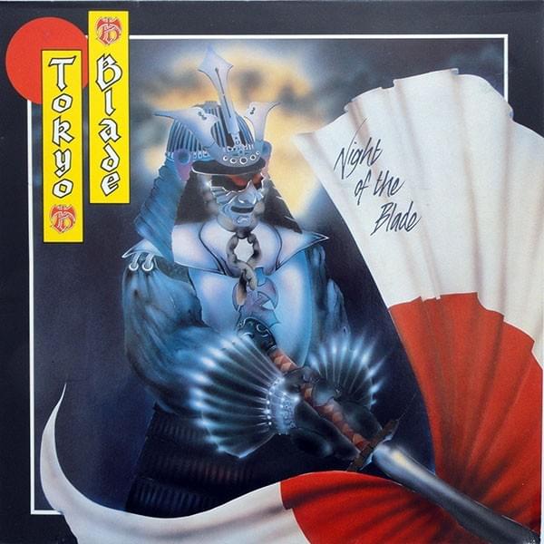 Album cover art for "Night Of The Blade" by Tokyo Blade