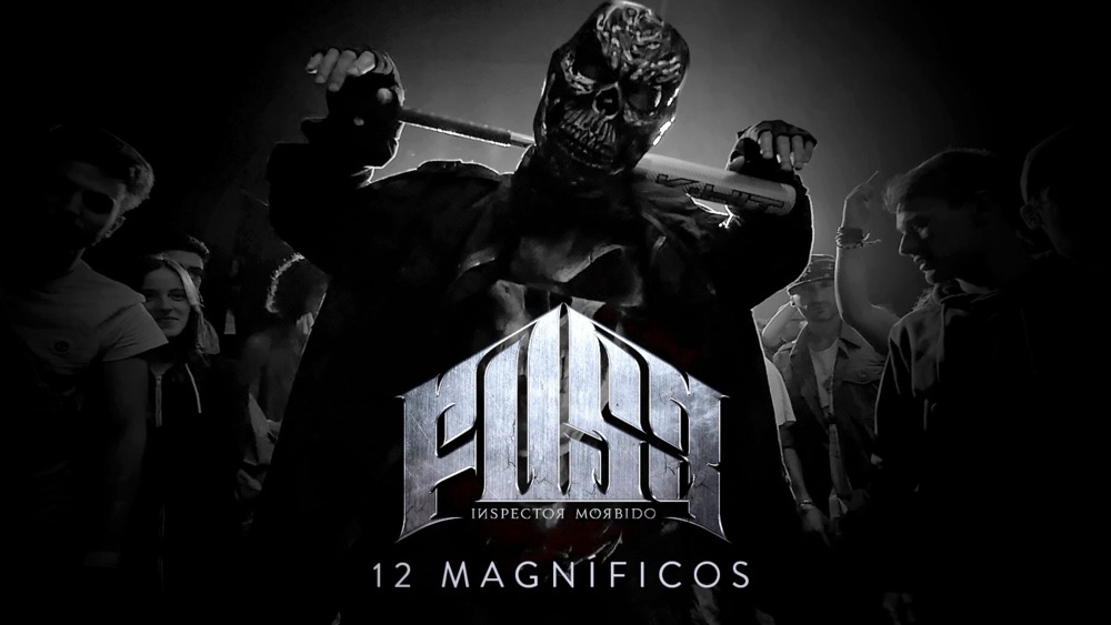 Album cover art for "Os 12 Magníficos" by Fuse & Lucro Zero & Bellucci & Relax.Mfk & Zulu 469 & SimpLe (PRT) & GriLocks & RealPunch & Puro L & Cálculo & Kristóman