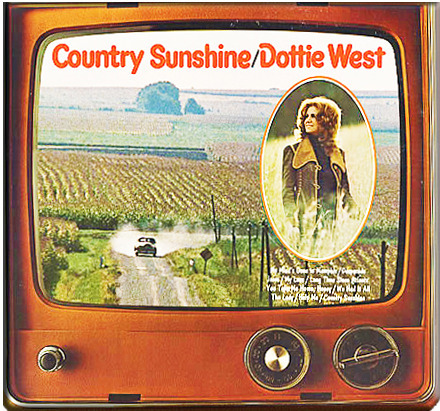 Album cover art for "Country Sunshine" by Dottie West