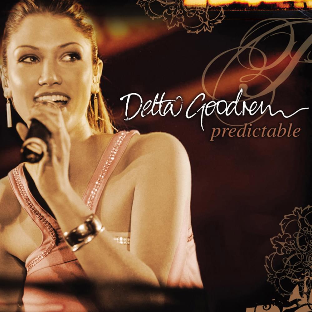 Album cover art for "Predictable" by Delta Goodrem
