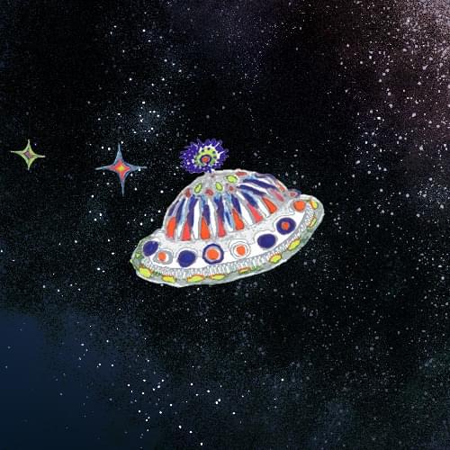 Album cover art for "UFO" by きくお (Kikuo) & 初音ミク (Hatsune Miku)
