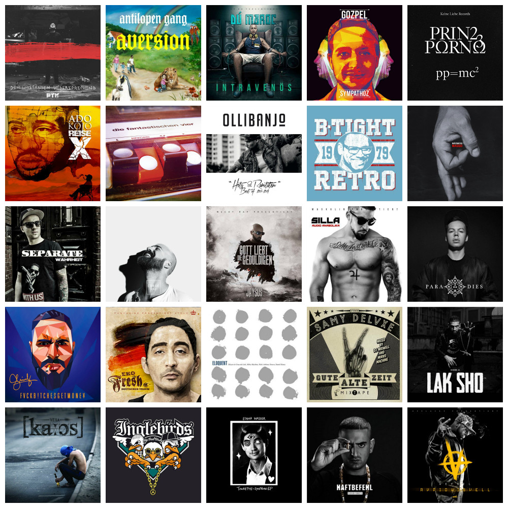 Cover image for Deutschrap Releases 2015