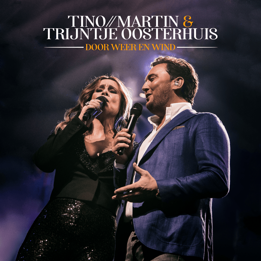 Album cover art for "Door Weer En Wind" by Tino Martin