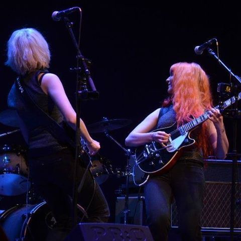 Album cover art for "I Saw Her Standing There" by MonaLisa Twins
