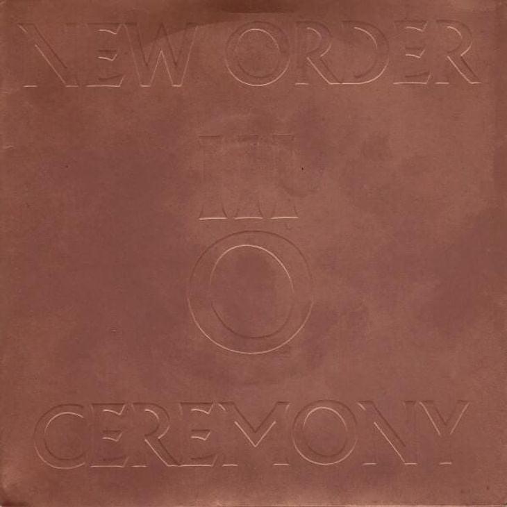 Album cover art for "Ceremony (Version 1)" by New Order