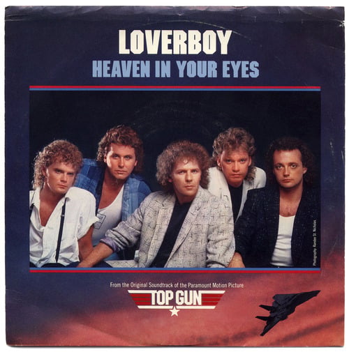 Album cover art for "Heaven in Your Eyes" by Loverboy