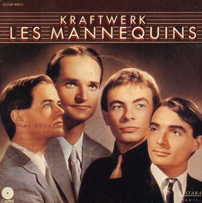 Album cover art for "Les mannequins" by Kraftwerk