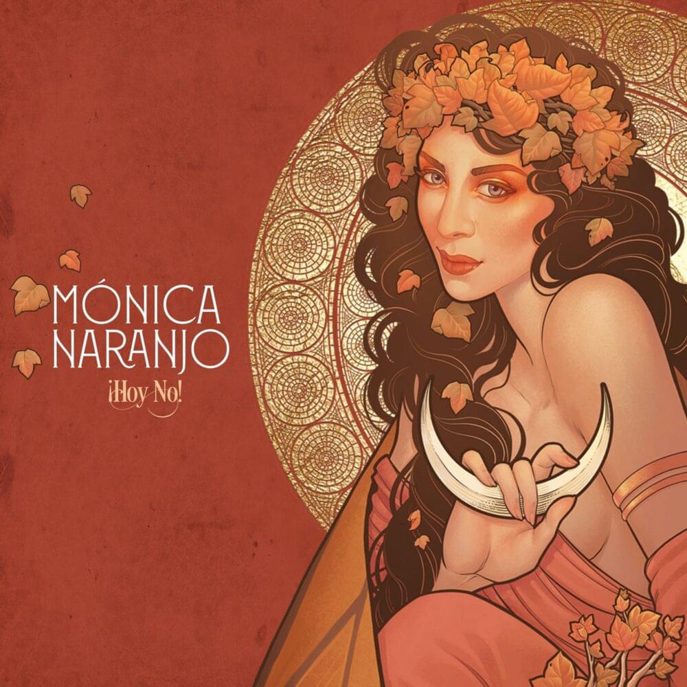 Album cover art for "¡Hoy no! (Never Trust A Stranger)" by Mónica Naranjo