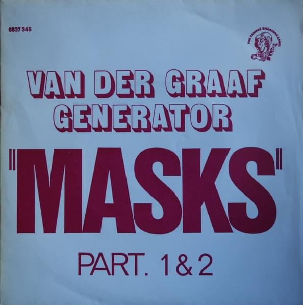 Album cover art for "Masks" by Van der Graaf Generator