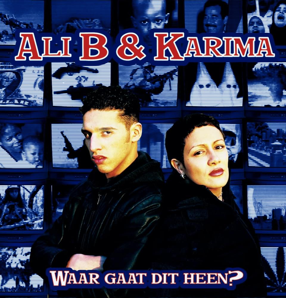Album cover art for "Waar Gaat Dit Heen" by Ali B & Karima (NLD)
