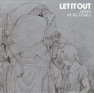 Album cover art for "Let It Out" by 福原みほ (Miho Fukuhara)