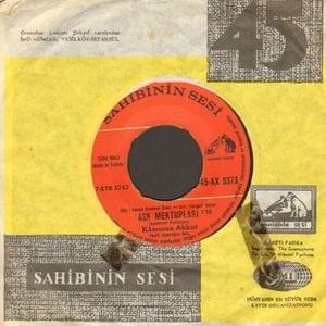 Album cover art for "Aşk Mektupları" by Kamuran Akkor