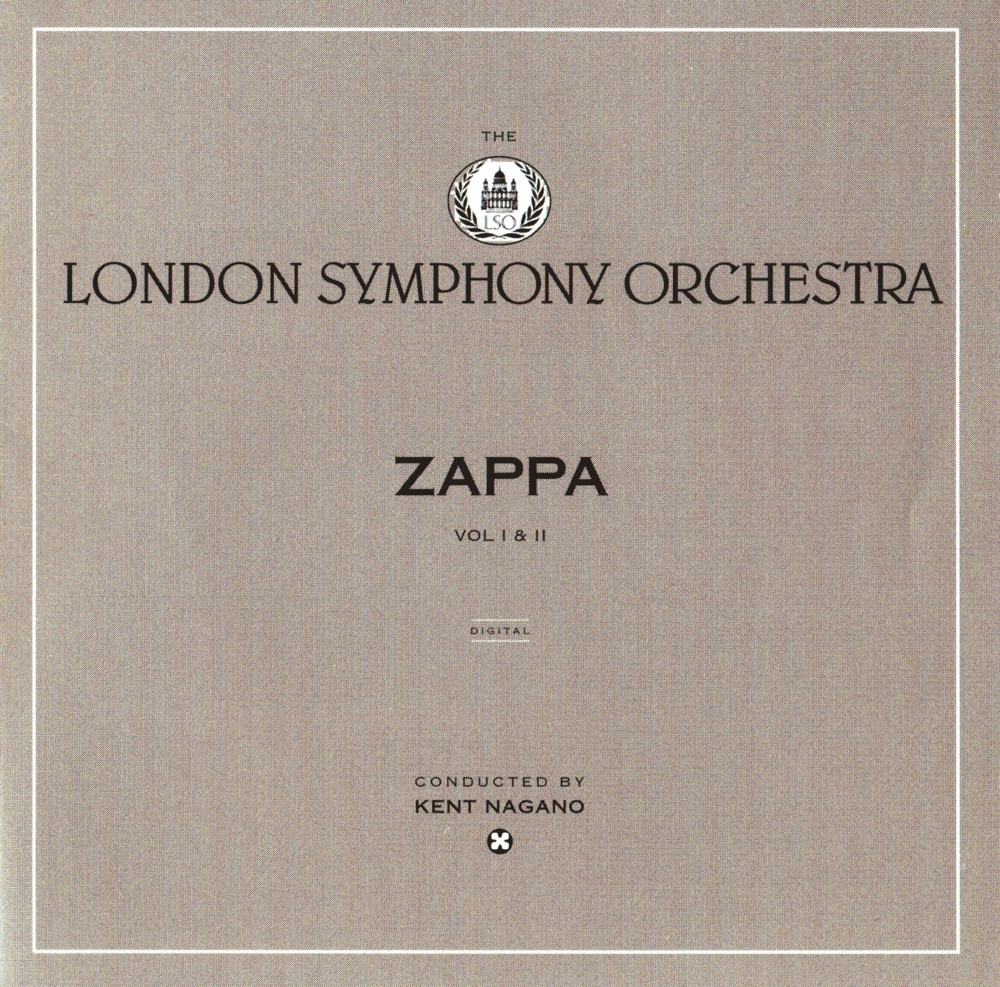 Album cover art for "Strictly Genteel [London Symphony Orchestra]" by Frank Zappa