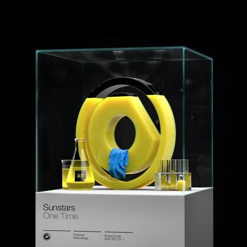 Album cover art for "One Time" by SUNSTARS