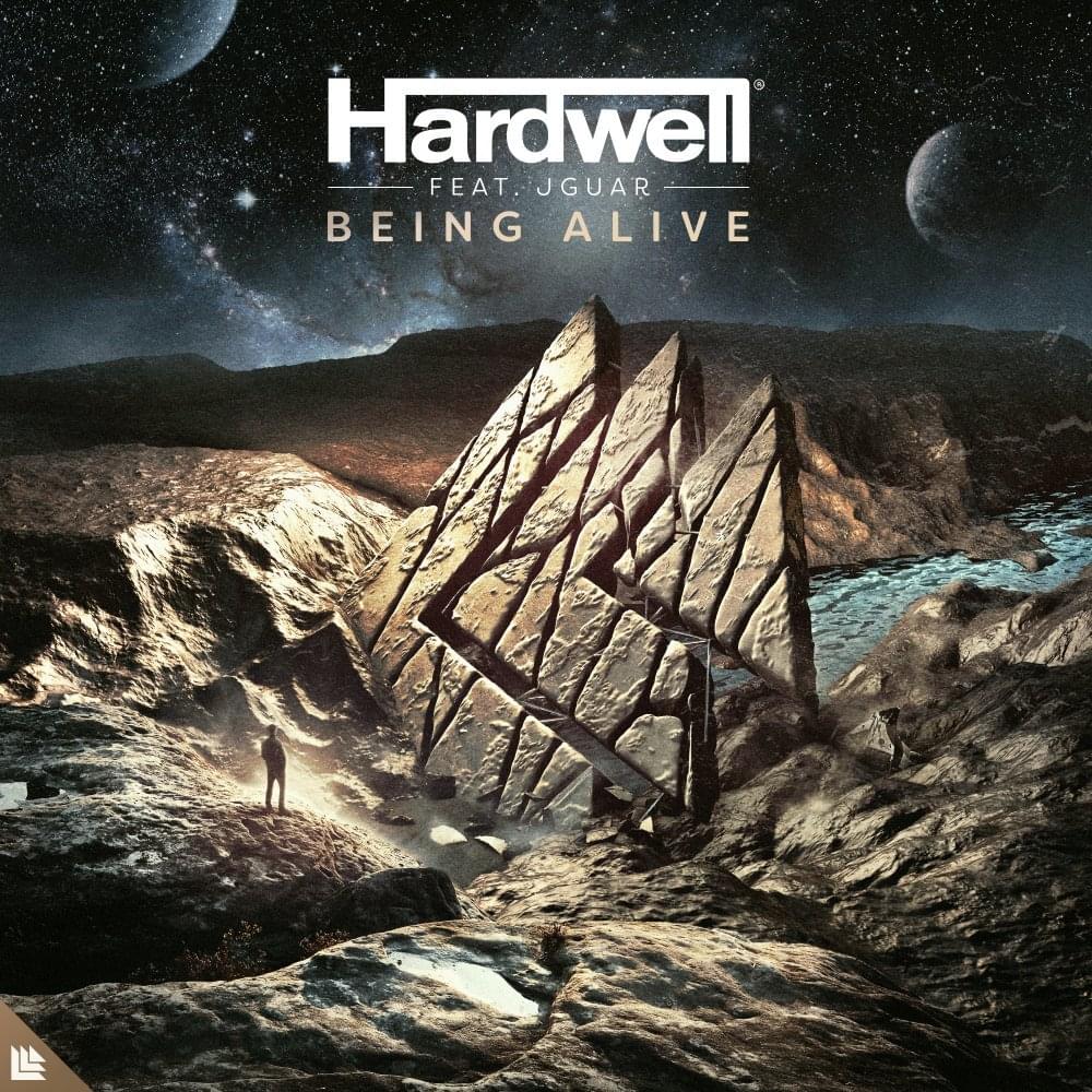 Album cover art for "Being Alive" by Hardwell & JGUAR