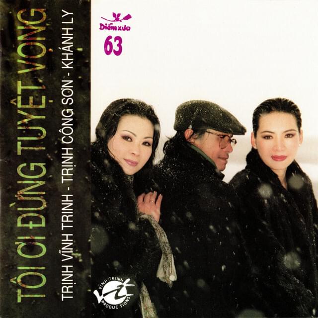 Album cover art for "Tôi Ơi Đừng Tuyệt Vọng" by Khánh Ly
