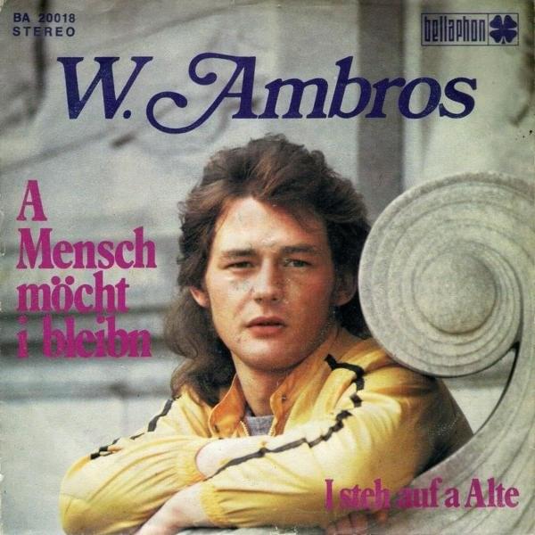 Album cover art for "I steh auf a Alte" by Wolfgang Ambros