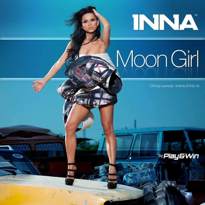 Album cover art for "Moon Girl" by INNA