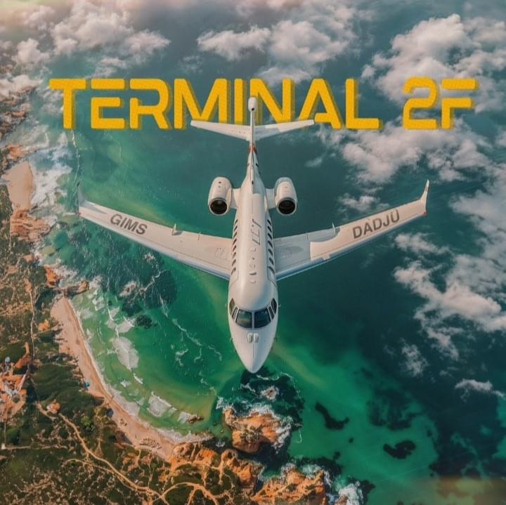 Album cover art for "TERMINAL 2F" by GIMS & Dadju