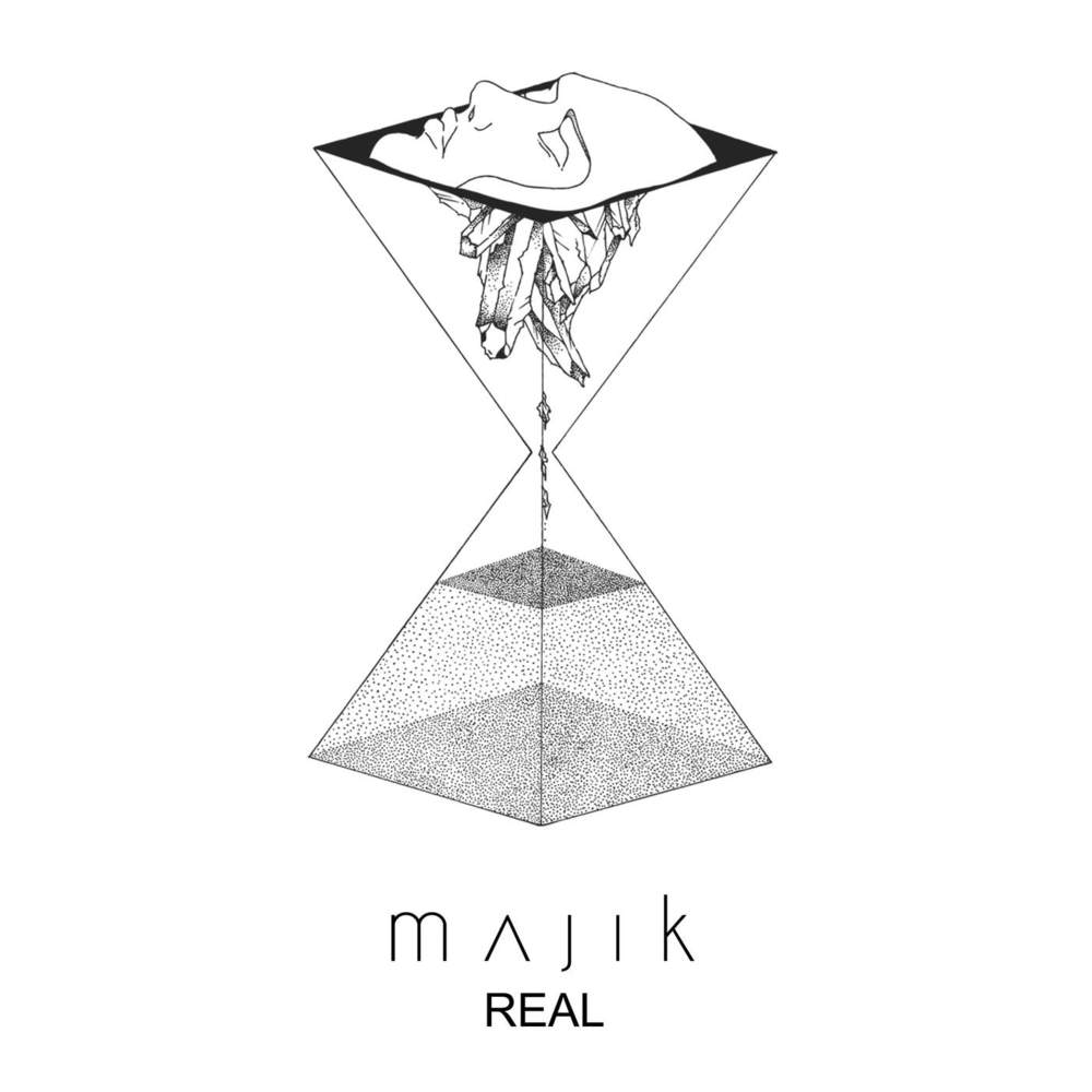 Album cover art for "Real" by Majik