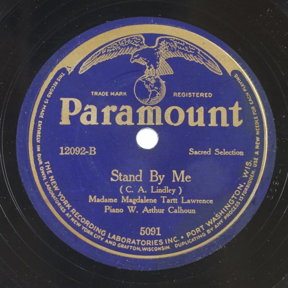 Album cover art for "Stand By Me" by Madame Magdalene Tartt Lawrence