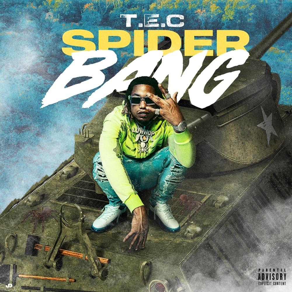 Album cover art for "Spider Bang" by TEC
