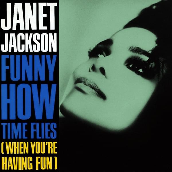 Album cover art for "Funny How Time Flies (When You’re Having Fun)" by Janet Jackson