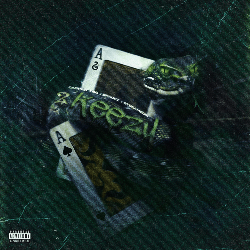 Album cover art for "2 Keezy" by Casper TNG