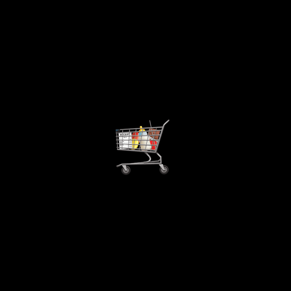 Album cover art for "Komm Shoppen" by Nizi19