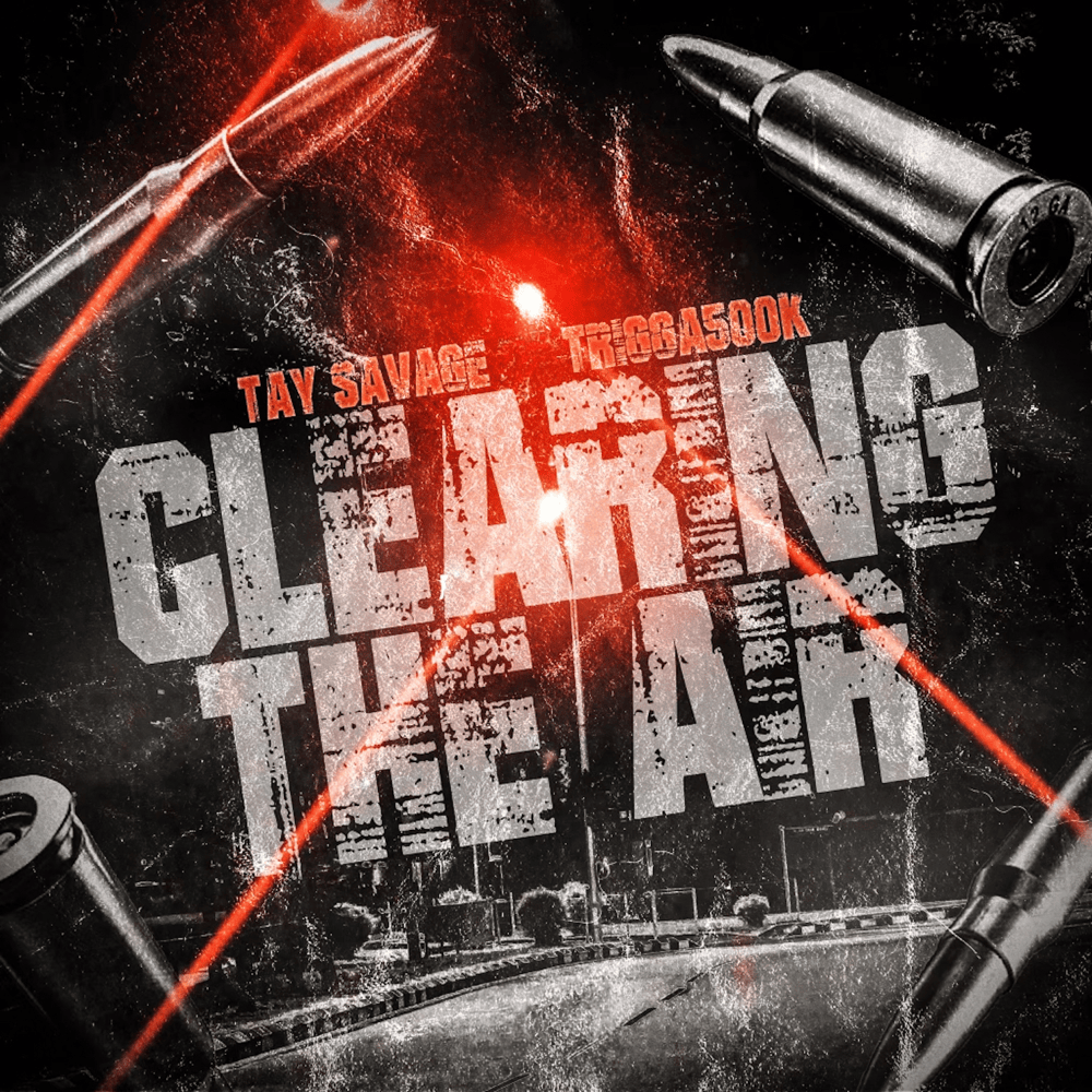 Album cover art for "CLEARING THE AIR" by Trap-A-Holics