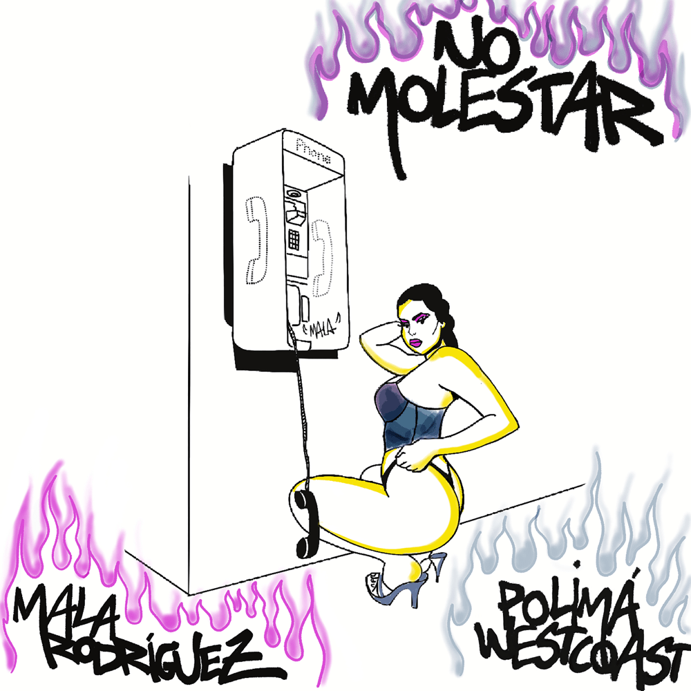 Album cover art for "No Molestar" by Mala Rodríguez