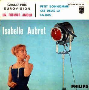 Album cover art for "Un premier amour" by Isabelle Aubret