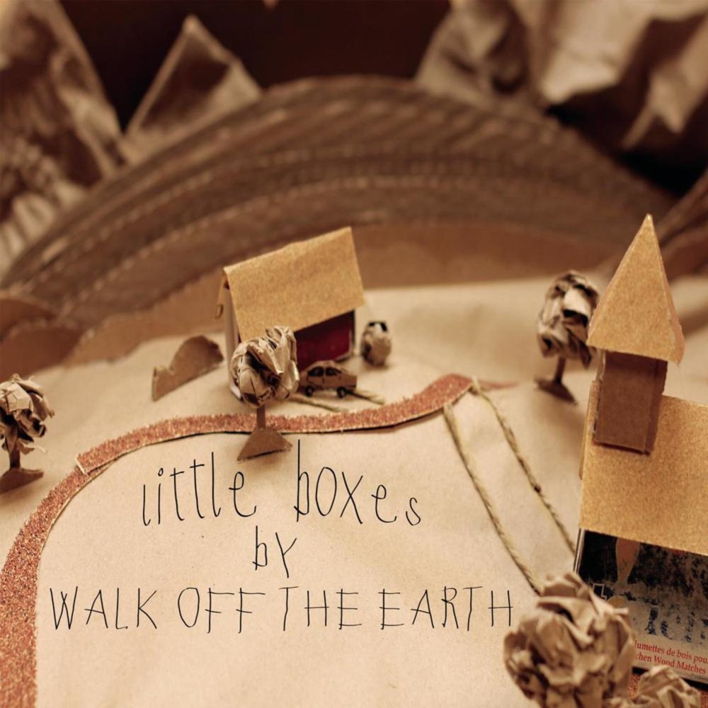 Album cover art for "Little Boxes" by Walk off the Earth