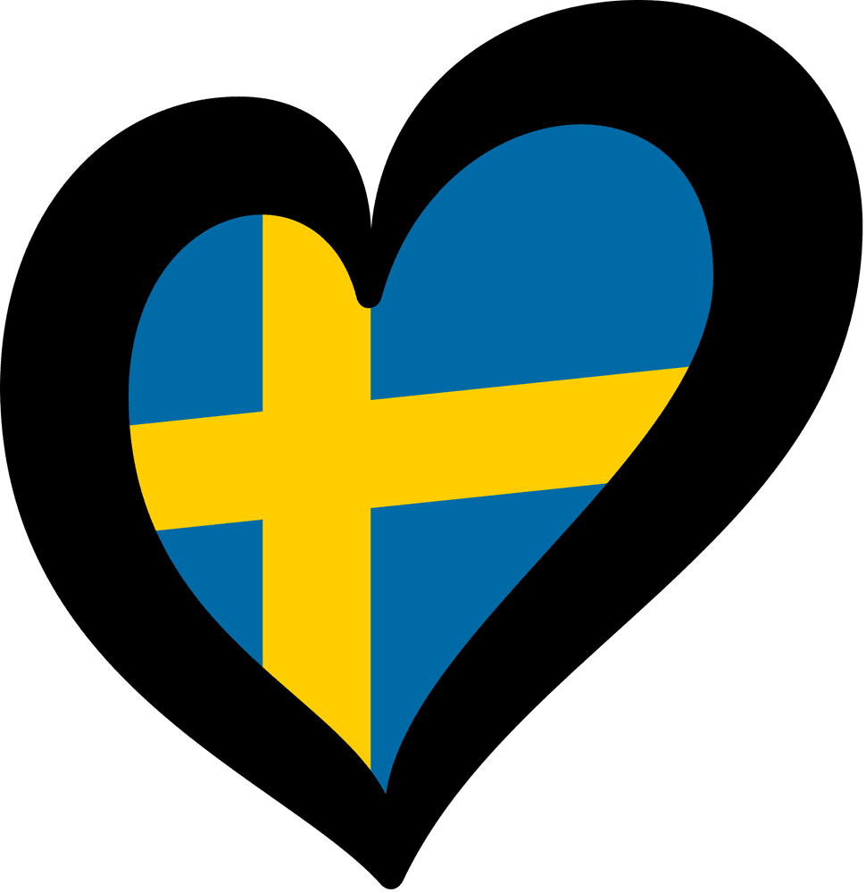 Album cover art for "Sweden in the Junior Eurovision Song Contest" by Junior Eurovision Song Contest