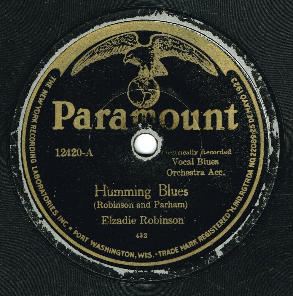 Humming Blues by Elzadie Robinson