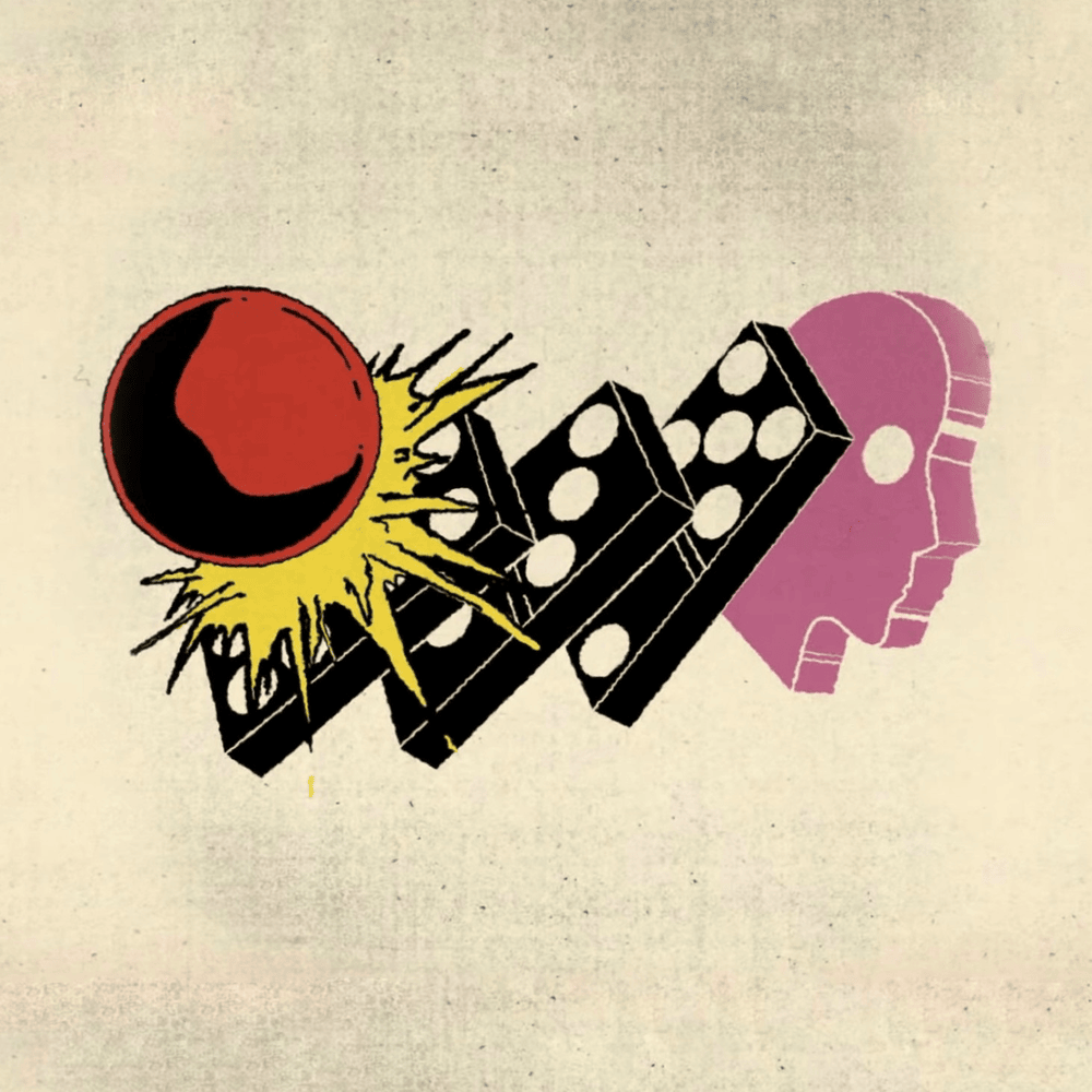 Album cover art for "Hell Of It" by Kasabian
