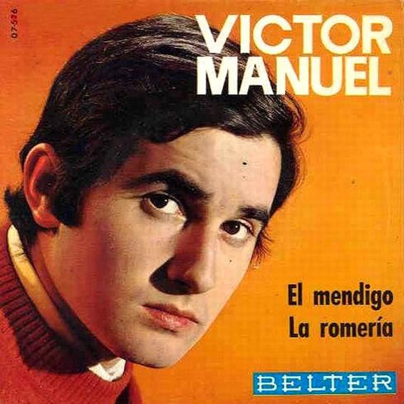 Album cover art for "El mendigo" by Víctor Manuel