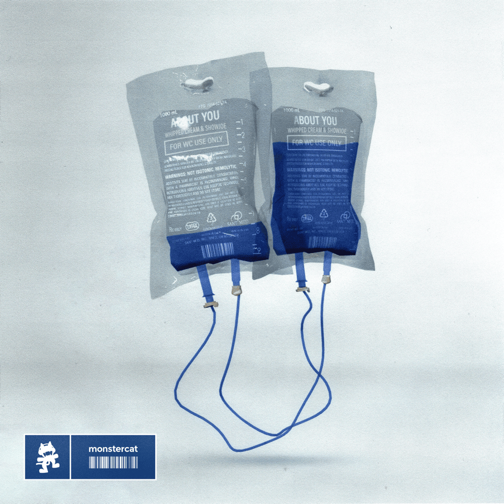 Album cover art for "​​about you" by WHIPPED CREAM