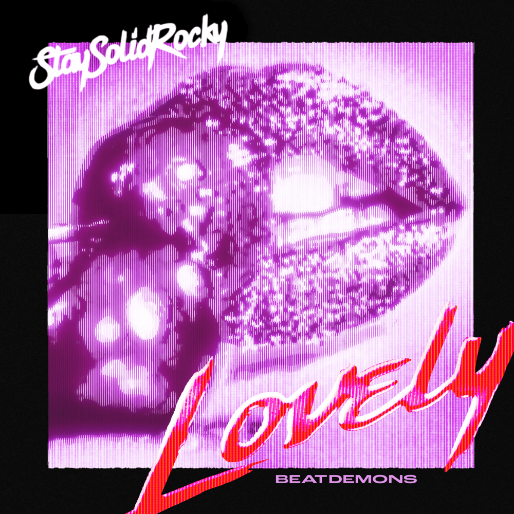 Album cover art for "Lovely" by StaySolidRocky