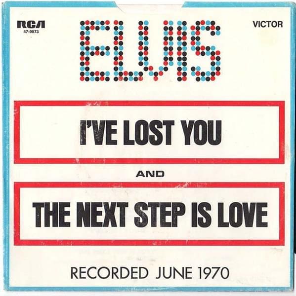 Album cover art for "The Next Step Is Love" by Elvis Presley