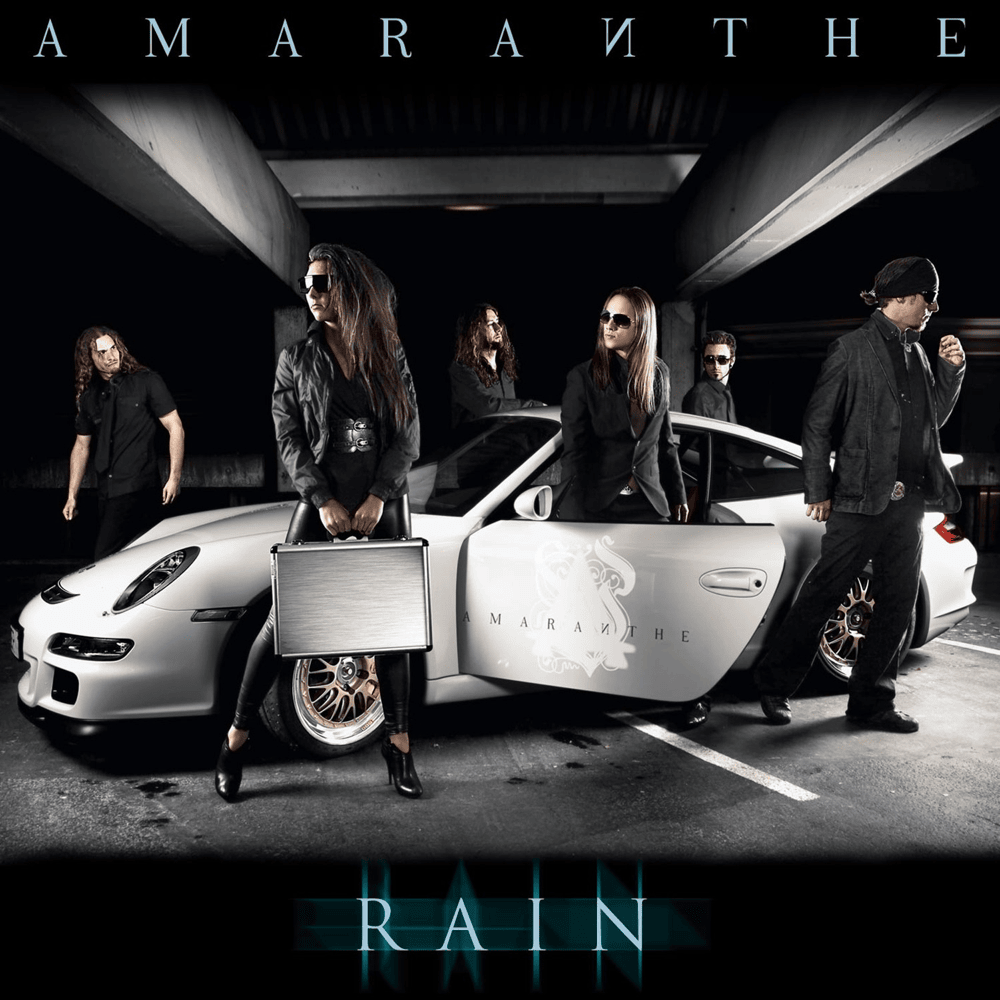 Album cover art for "Rain" by Amaranthe