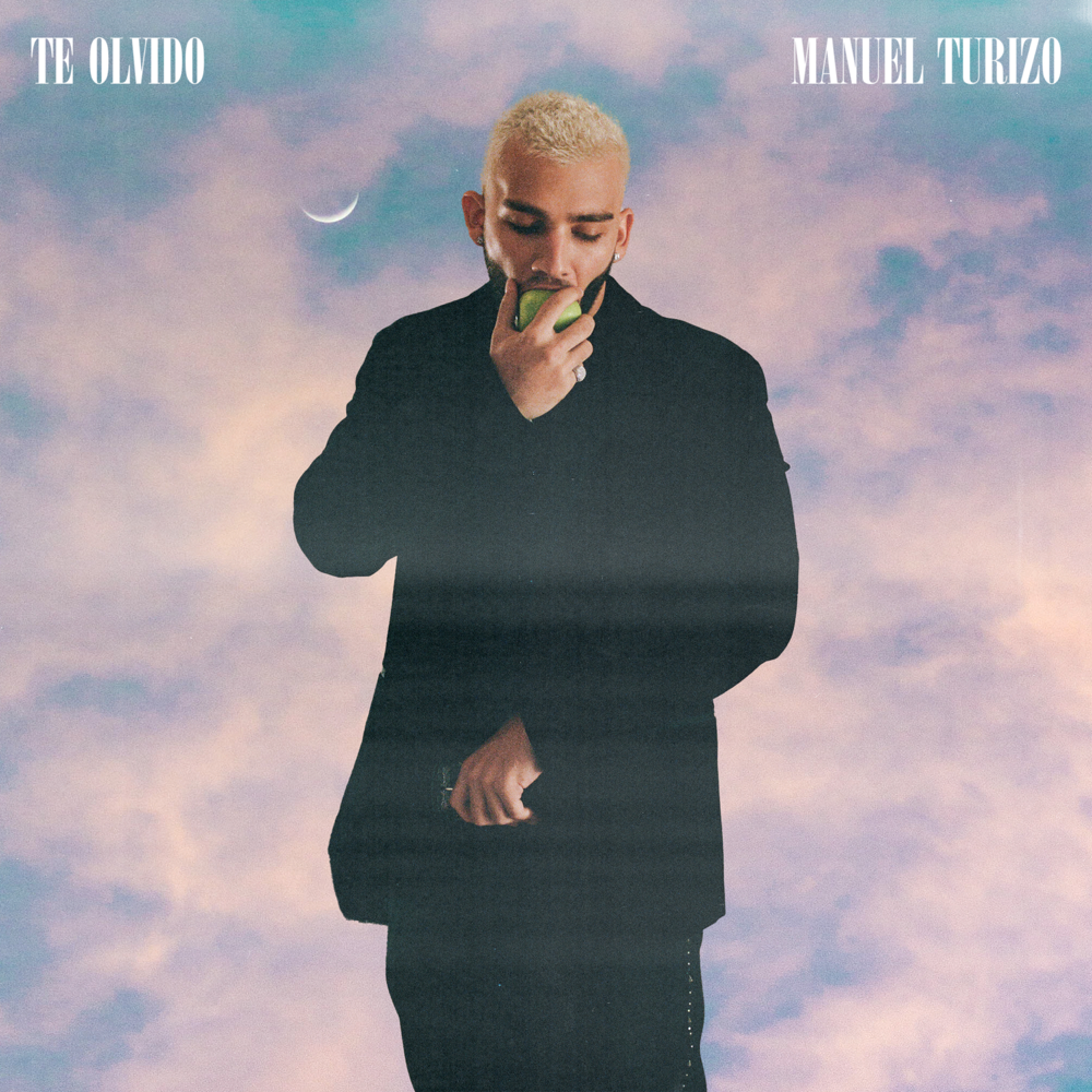 Album cover art for "Te Olvido" by Manuel Turizo