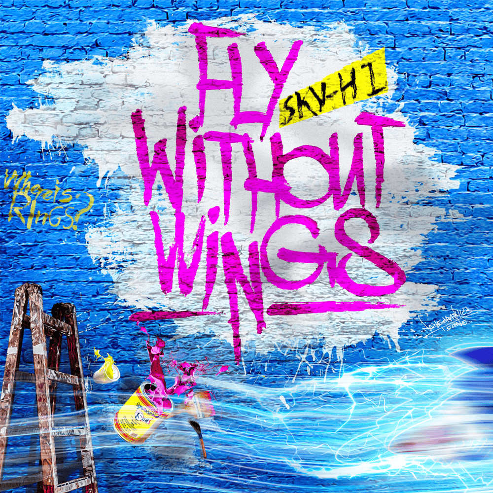 Album cover art for "Fly Without Wings" by SKY-HI