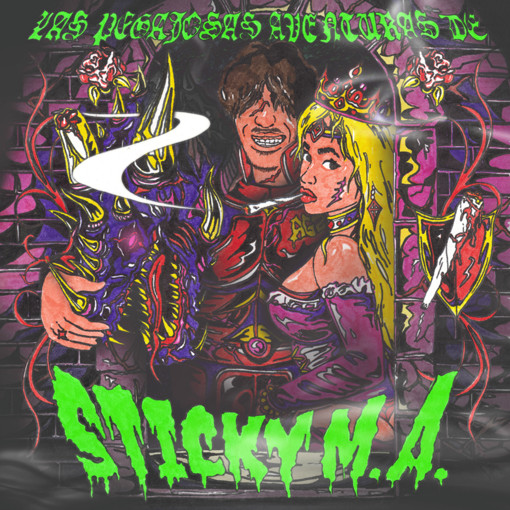 Cover image for Las Pegajosas Aventuras de Sticky M.A.