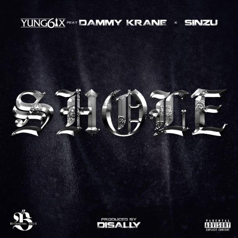 Album cover art for "Shole" by Yung6ix & Sinzu & Dammy Krane