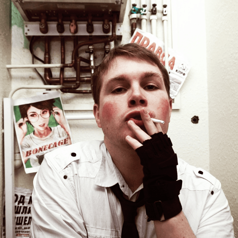 Album cover art for "Pistol In The Bathroom" by Dan Bull & Bonecage